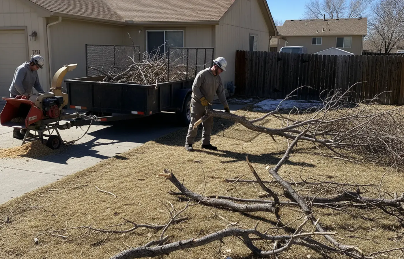 Storm Damage Cleanup crew request in Pharr, TX
